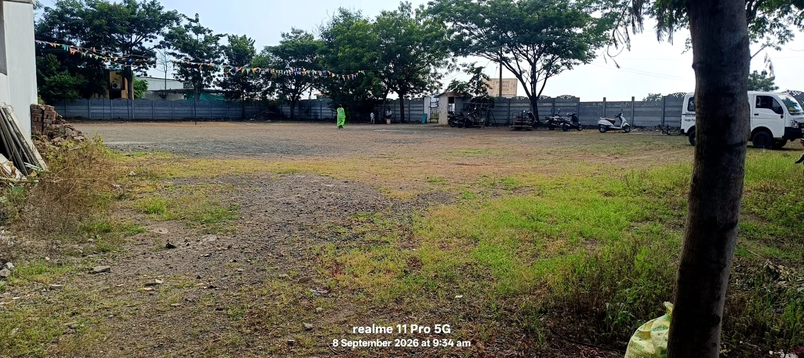 Expansive outdoor sports and campus grounds at Happy Faces Malegaon