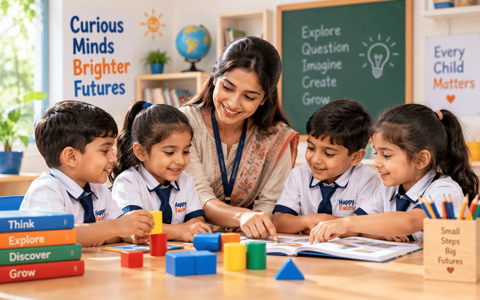 Child-Centric Methods at Happy Faces